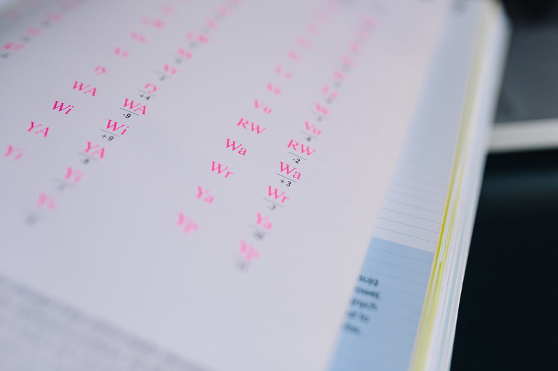 high angle view, letter, positive emotion, 4K, western script, message, love, pink color, comic sans, paper, selective focus, note pad, close-up, book