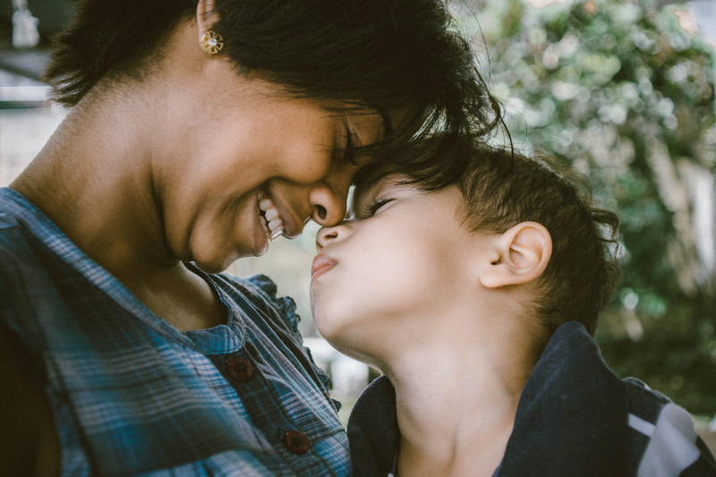 sticking, parent, woman, portrait, innocence, mid adult, image Technique, adult, top, one person, affectionate, nose, day, image Type, focus, 5K, facial Expression
