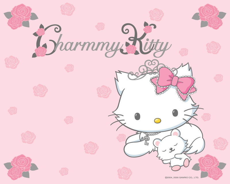 Anime, no people, indoors, cute, food, design, pattern, charmmy, celebration, heart shape, Hello Kitty, kitty, pink color, emotion, nature, positive emotion
