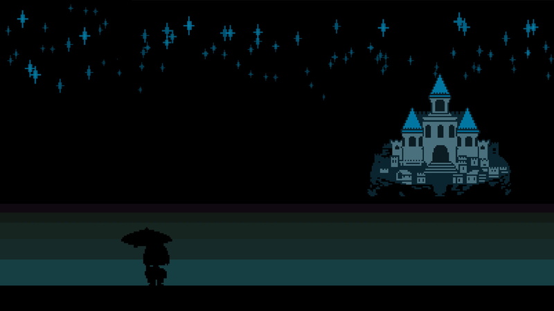 Kingdom, belief, building exterior, silhouette, place of worship, illuminated, standing, dark, nature, real people, Undertale, 1080P, night, Frisk, building
