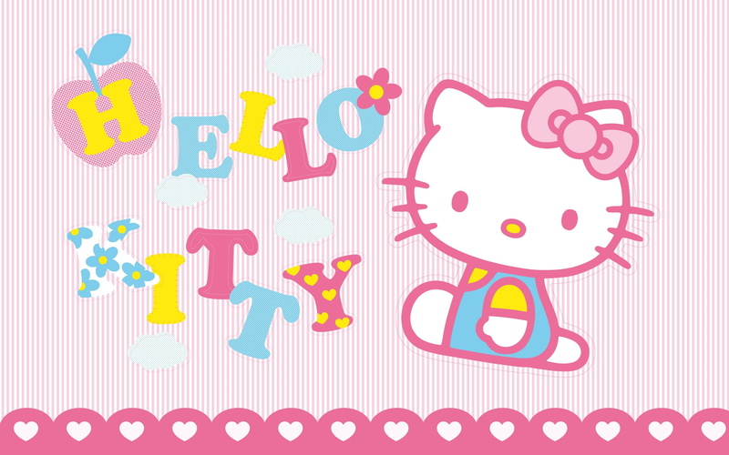 kitty, anime, art, x, Hello Kitty, hd, 1080P, hello