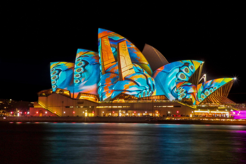 sky, outdoors, city, nature, house, waterfront, 5K, sydney opera house, modern, travel destinations, design, light, opera, no people, evening, cityscape
