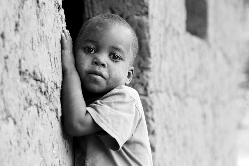 trunk, kids, poor, social issues, young, one person, loneliness, depression - sadness, males, uganda, men, face, cute, village, children of uganda, wall