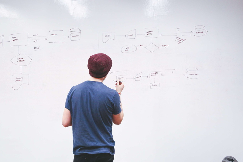 planning, teenager, mathematics, indoors, teacher, one person, person, handwriting, project, structure, presentation, writing, creativity, startup, vision