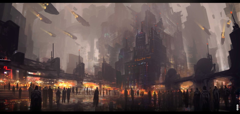 science fiction, cyber, cyberpunk, fantasy art, digital art, 1080P