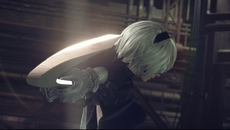 Yorha unit no.2 type b, screen shot, YoRHa 2B, Nier: Automata, 720P
