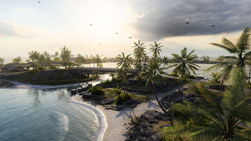 Battlefield, 4K, Wake Island, Battlefield V