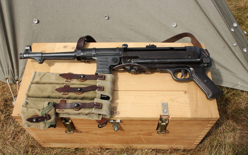 MP 40, submachine gun, weapon, 1080P