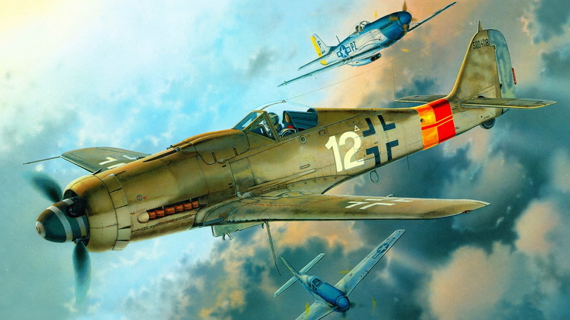 World War II, Germany, military airplane, no people, plane, transportation, airplane, air vehicle, navy, fw 190, military, military aircraft, airshow, government