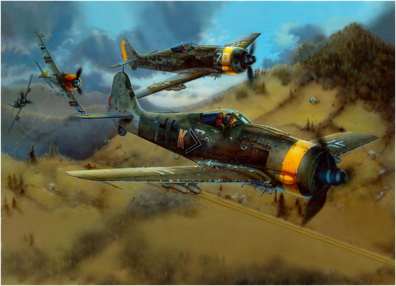 fw 190, outdoors, air vehicle, smoke - physical structure, aerospace industry, conflict, Luftwaffe, military, airplane, military aircraft, nature, aircraft