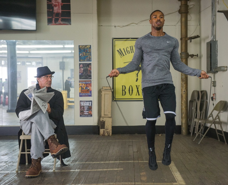 Sylvester Stallone, Movie, Adonis Johnson, Michael B. Jordan, Rocky Balboa, 1080P, Creed