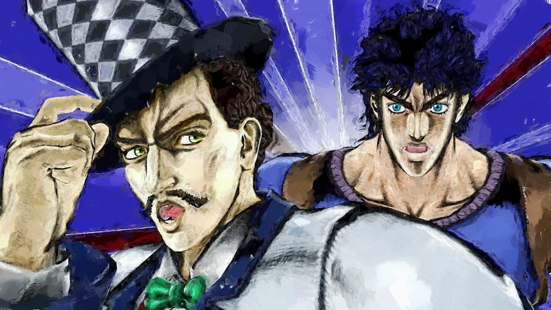Anime, William Anthonio Zeppeli, Jojos Bizarre Adventure, 1080P, Jonathan Joestar