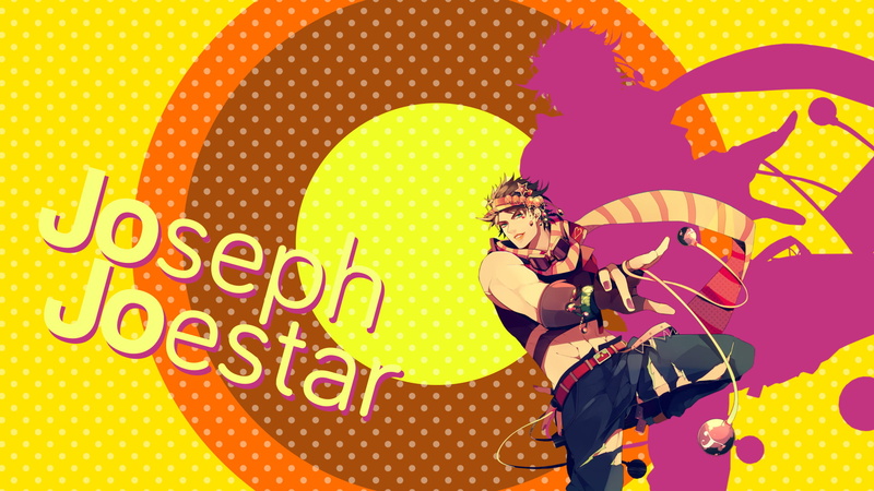 Jojos Bizarre Adventure, 1080P, Anime, Joseph Joestar