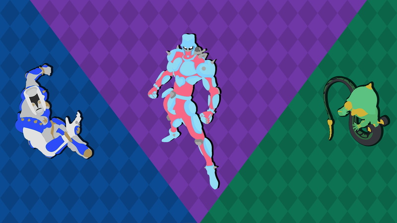 Josuke Higashikata, The Hand (Jojos Bizarre Adventure), Crazy Diamond (Jojos Bizarre Adventure), 1080P, Anime, Jojos Bizarre Adventure, Okuyasu Nijimura