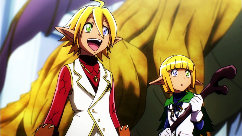 1080P, anime girls, tomboy, Overlord (anime), Smile, Aura Bella Fiora (Overlord), Mare Bello Fiore (Overlord)