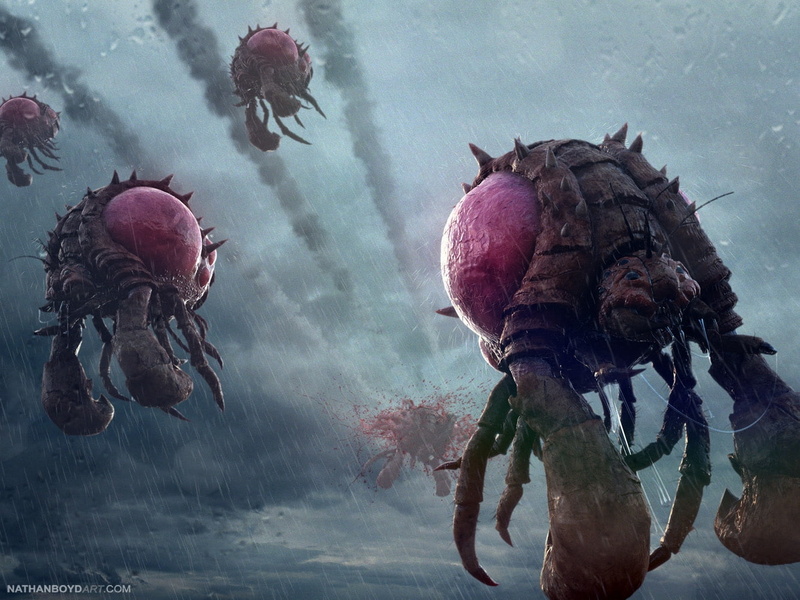 video, 720P, starcraft, art, x, StarCraft II, games, ii, hd, overlord
