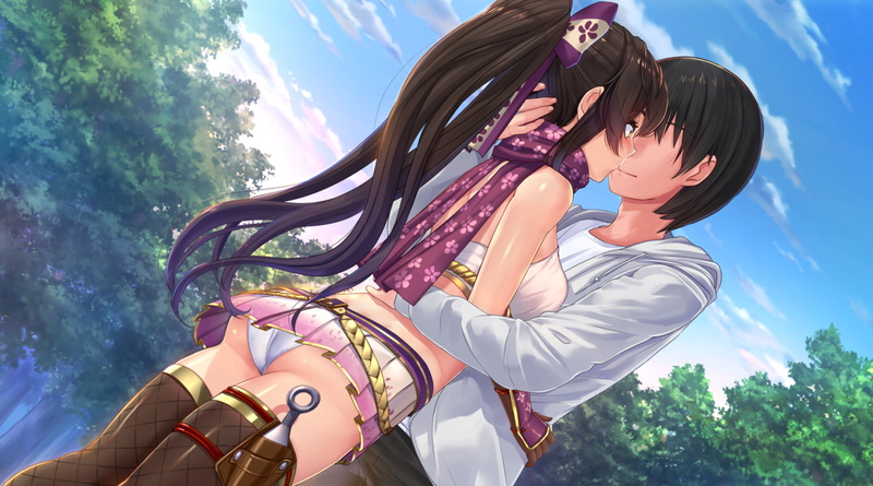 long hair, ninja girl, 2K