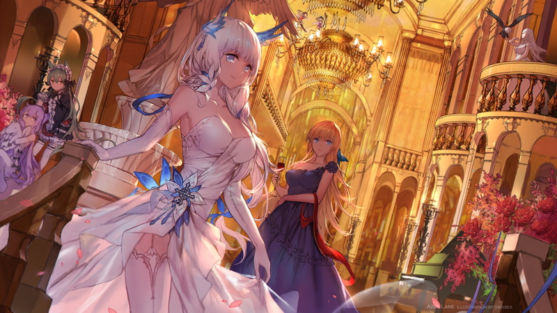 1080P, Illustrious (Azur Lane), Azur Lane, Anime, Video Game