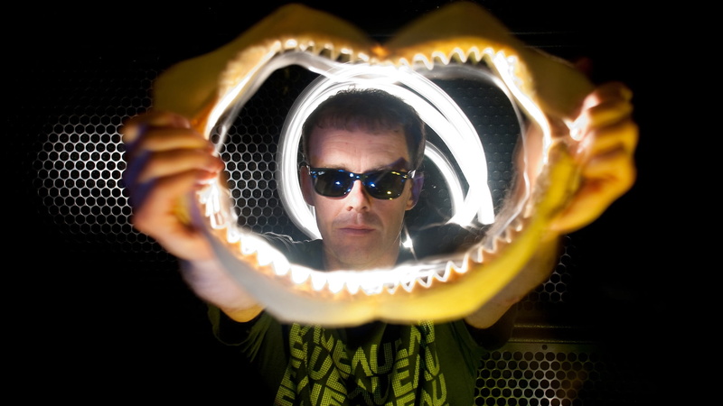 black Background, sunglasses, lifestyles, front view, beautiful, males, indoors, human body part, close-up, headshot, mid adult, women, people, shark, men