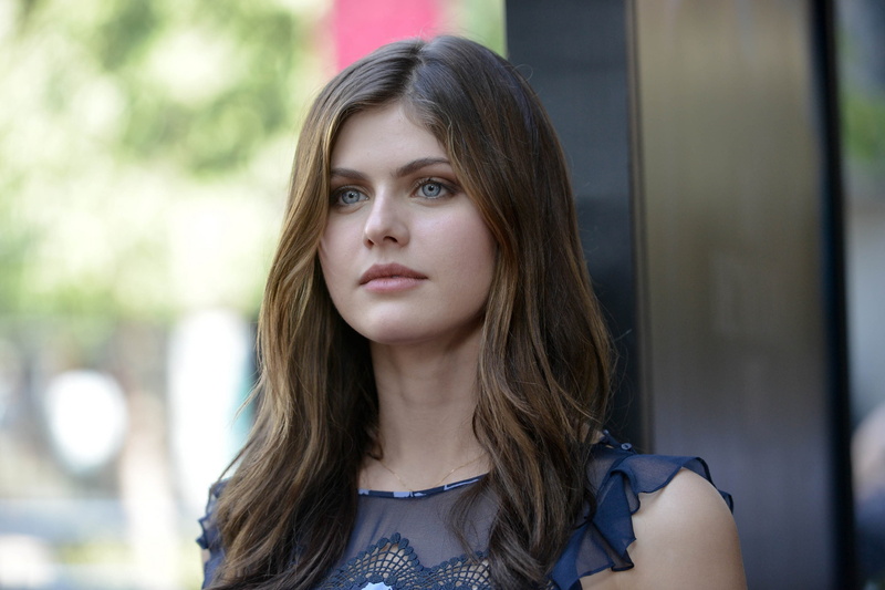 Alexandra Daddario, blue eyes, women, brunette, actress, celebrity, 2K