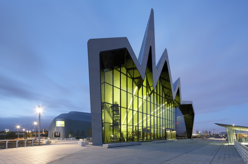 riverside museum 4k windows background, 4K