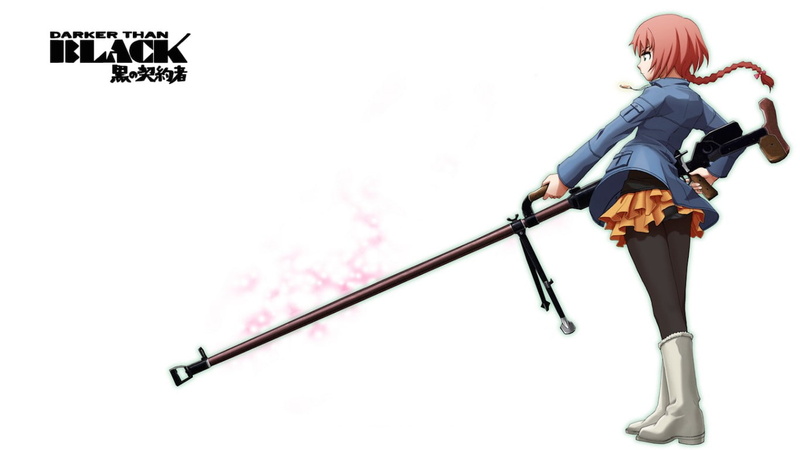 women, 41, one person, real people, leisure activity, adult, Sniper Rifle, men, studio shot, Darker Than Black, redhead, full length, lifestyles, sport