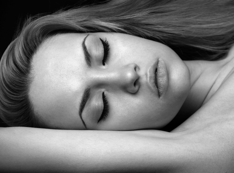 woman, depression - sadness, young women, women, grayscale, young adult, teenager, adult, Sleepy, hairstyle, eyes closed, contemplation, human face, 2K