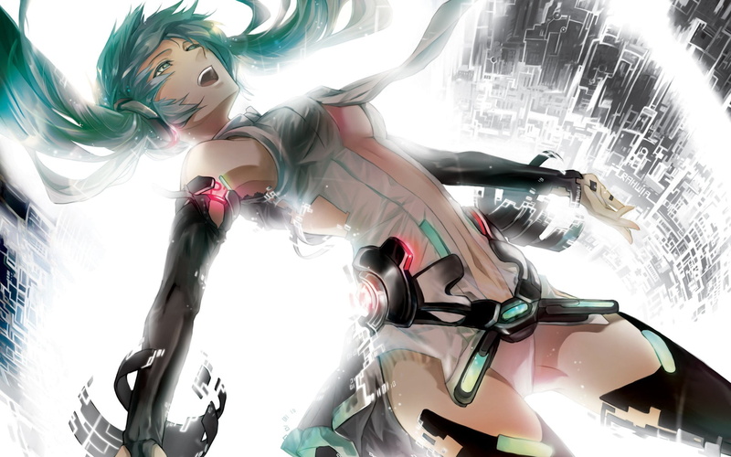 day, real people, close-up, people, skill, nature, twintails, Vocaloid, female likeness, illuminated, young adult, representation, arts culture and entertainment