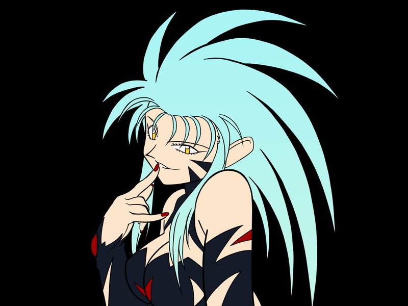 anime, striped, one person, creativity, studio shot, 720P, standing, indoors, copy space, anime vectors, Ryoko Hakubi, close-up, sky, craft, representation