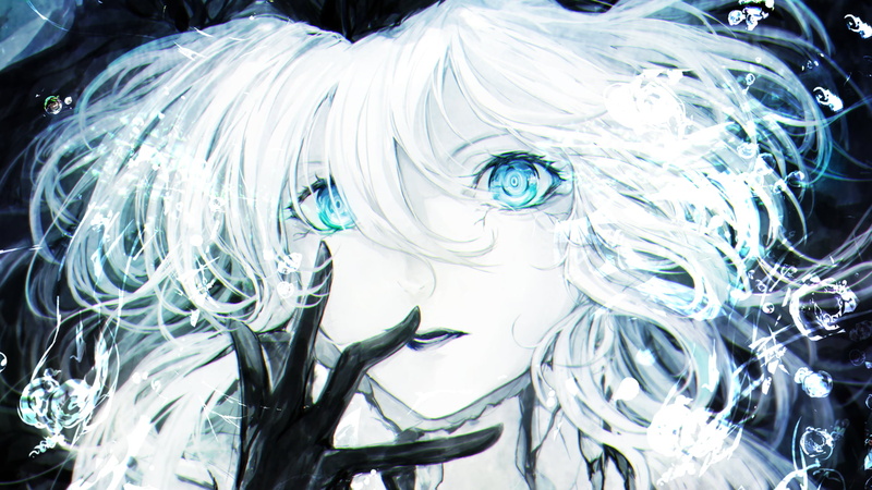 gloves, eyes, Kantai Collection, animal, animals in the wild, white color, cyan, animal wildlife, bright, Wo-Class, vertebrate, livestock, anime girls