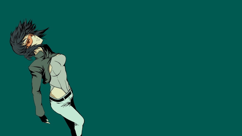 arms raised, human body part, hairstyle, digital, 1080P, anime, side view, clothing, young adult, adult, female, one person, studio shot, human arm