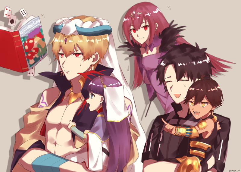 Caster (Fate/Grand Order), Gilgamesh (Fate Series), Fate Series, Ritsuka Fujimaru, Martha (Fate/Grand Order), Nursery Rhyme, Gilgamesh (Caster), Ozymandias (Fate/Prototype)