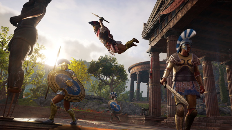 screenshot, Assassins Creed Odyssey, E3 2018, 4K, 4K
