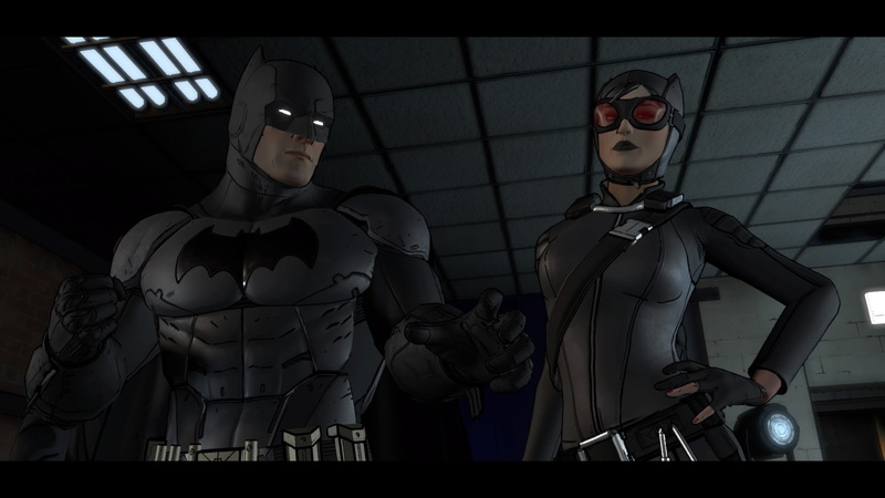 clothing, male likeness, representation, three quarter length, mask, mask - disguise, holding, video games, mannequin, indoors, front view, Batman: The Telltale Series