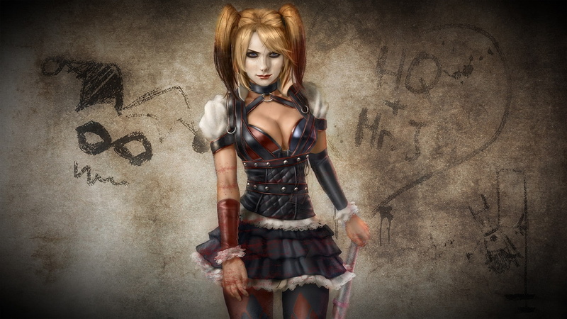 1080P, Harley Quinn, artwork, Batman: Arkham Knight