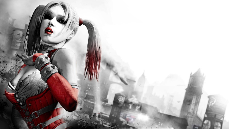 batman, arkham city, 1080P, Harley Quinn