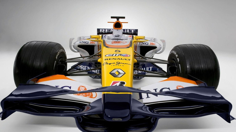 1080P, Renault F1 Team, car, Fernando Alonso