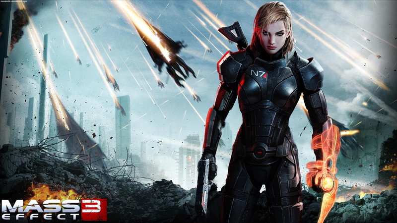 mass, 1080P, shepard, games, effect, female