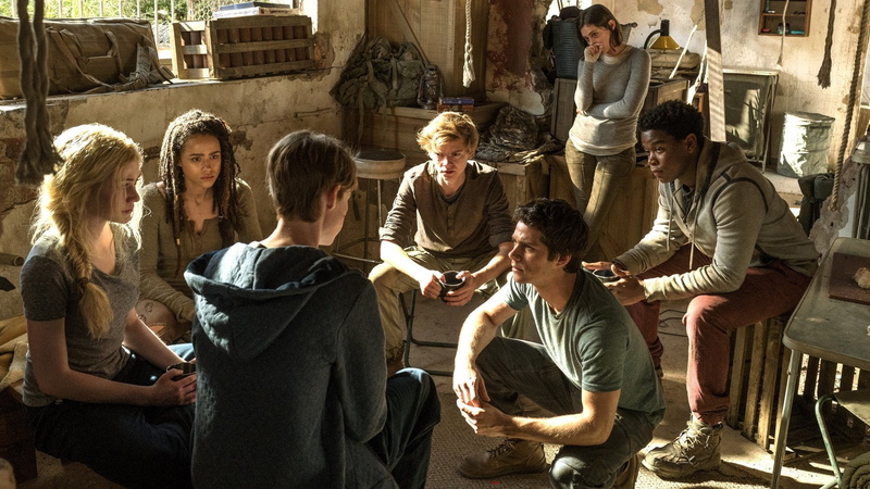 Maze Runner: The Death Cure, Movie, Dylan OBrien, Rosa Salazar, Thomas Brodie-Sangster, 1080P