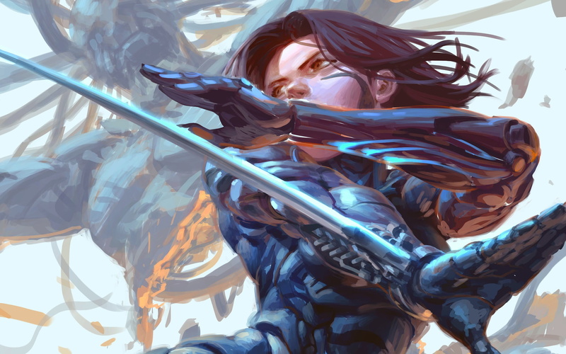 Alita: Battle Angel, Alita, women, artwork, 2K