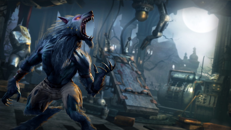 Killer Instinct, Video Game Art, creature, werewolves, video games, glowing eyes, 4K