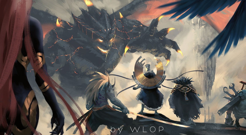 Dungeon and Fighter, fantasy art, 720P, WLOP