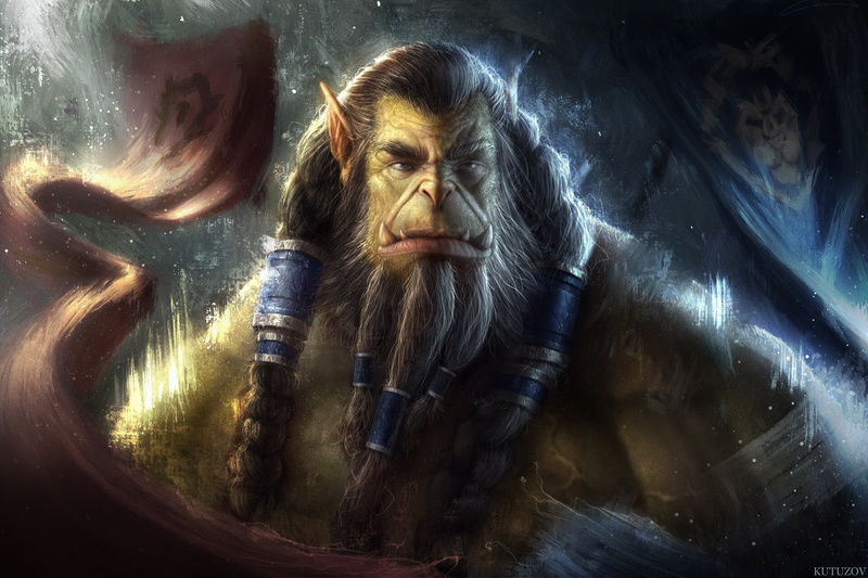 1080P, Orc, Thrall (World Of Warcraft), Warcraft, Warrior, World Of Warcraft
