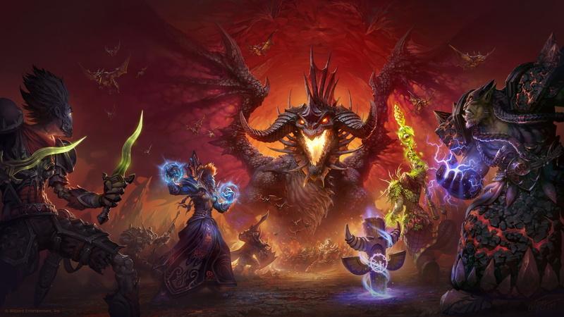 World Of Warcraft, Dragon, Shaman, 1080P, Orc, Onyxia (World of Warcraft), Warcraft