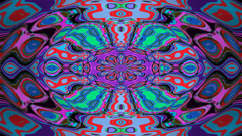 art, flower, 1080P, mandala, colors, abstract, 3d-and-cg, psychedelic, multicolored