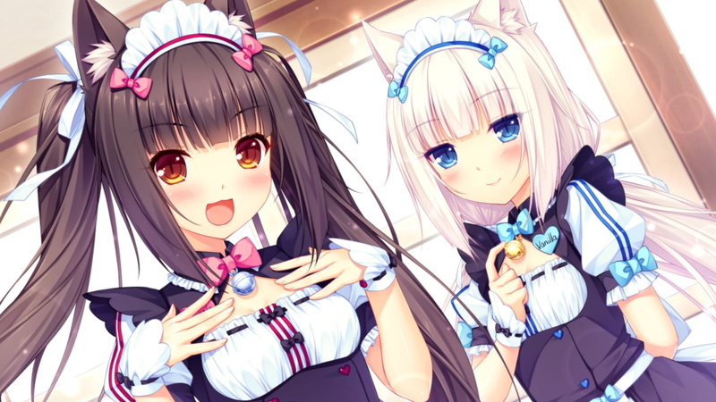 lifestyles, childhood, day, anime girls, art and craft, front view, Vanilla (Neko Para), togetherness, girls, adult, women, portrait, people, 720P, Neko Para