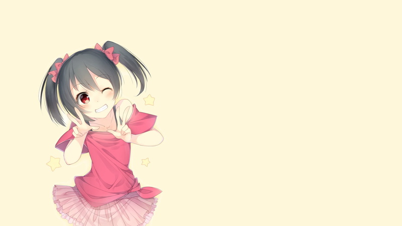 one person, girls, indoors, haired, cute, young adult, beauty, anime, Yazawa Nico, character, females, clothing, anime girls, beautiful woman, hairstyle