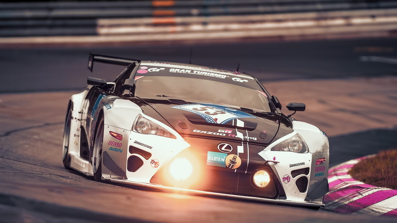 race cars, car, racing, Lexus LFA, 1080P