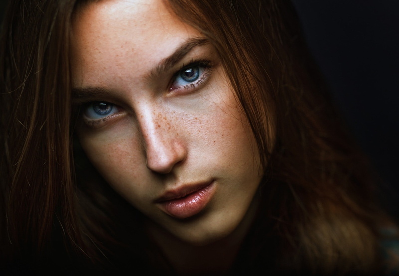 face, hairstyle, portrait, one person, model, women, eye, looking at camera, depression - sadness, hair, young women, body part, young adult, Zachar Rise