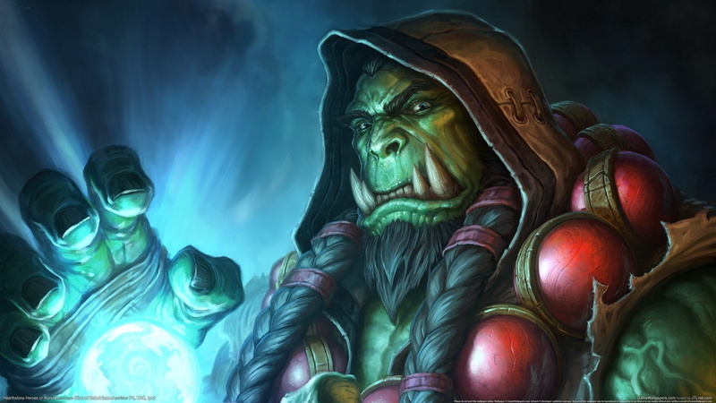 hearthstone, shaman, thrall, 1080P